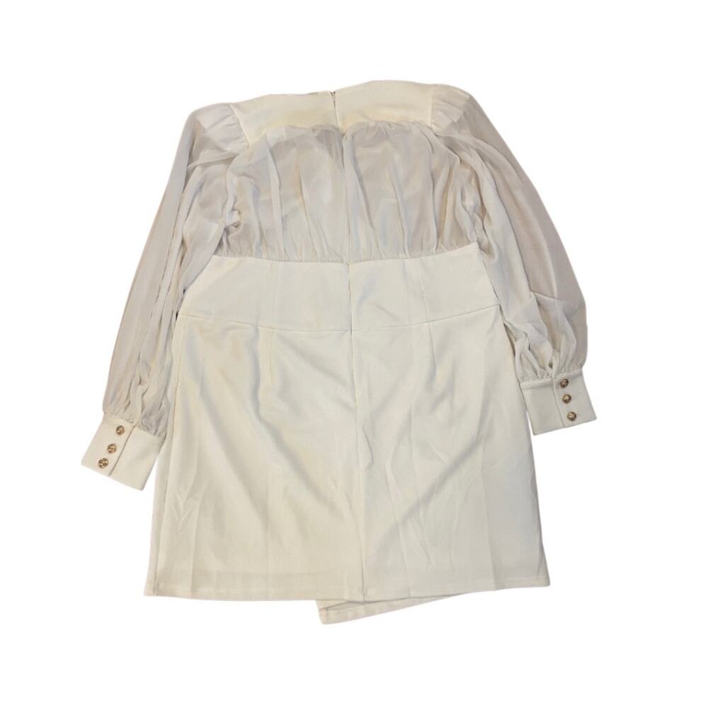 L’ATISTE Chiffon Top Asymmetrical Bodycon Dress - Picture 8 of 8